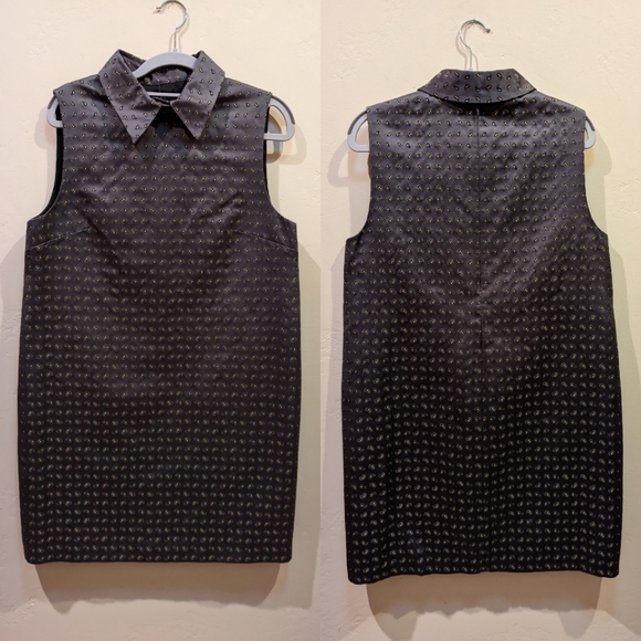 ALEXANDER WANG | GREY PAISLEY DRESS | F/W RTW 2014 RUNWAY - Picture 5 of 14